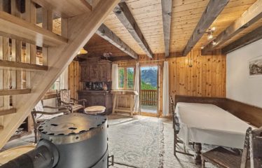Chalet jumelé avec studio indépendant et belle vue dégagée – à vendre