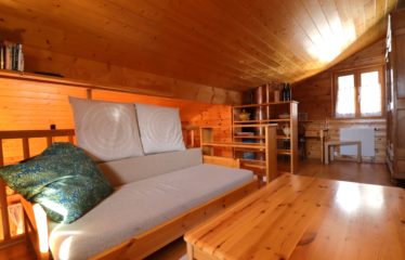 Chalet mitoyen avec studio indépendant et vue dégagée – à vendre