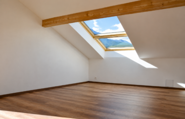 Appartement aux combles d&rsquo;un immeuble – à Corin-de-la-Crête