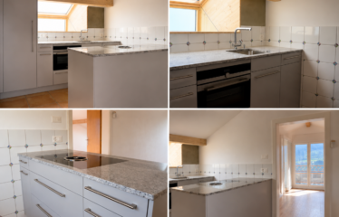 Appartement aux combles d&rsquo;un immeuble – à Corin-de-la-Crête